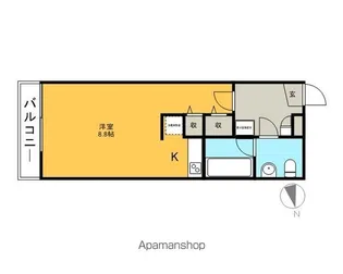 リブリ・スカイⅢ【1階】の間取り