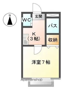 シャトーMT【3階】の間取り