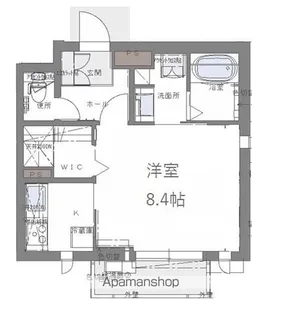 リアル銭座町【201号室】の間取り