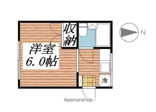 ホワイトハウスⅡ【2階】の間取り