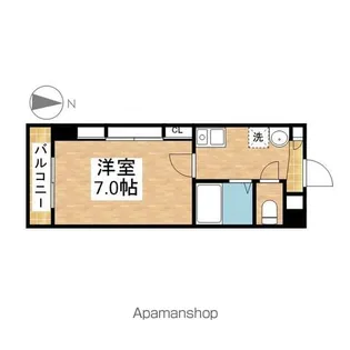 SLR吹上【603号室】の間取り