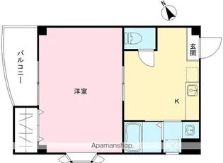 メゾンクレアスタイル【101号室号室】の間取り