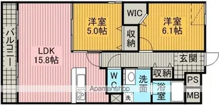 ベルヴェデーレ【2階】の間取り