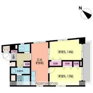 MSB【3階】の間取り