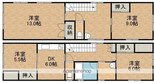 スギビル【1号室】の間取り
