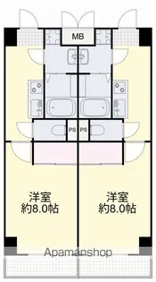 ALPHA PLUS BLD.【7階】の間取り