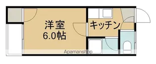 パレイシャル菊池【109号室】の間取り