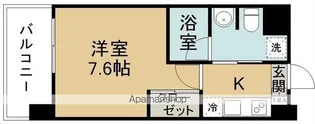 MKK中田【303号室】の間取り