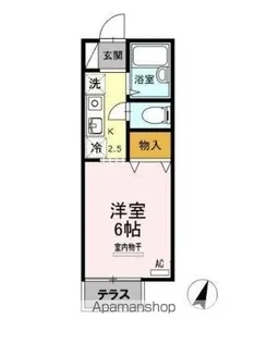 ドルフ北烏山 D【1階】の間取り