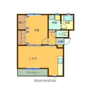 リバーサイドテラス【303号室】の間取り