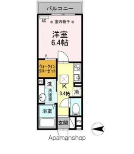 M.Oハイツ31【1階】の間取り