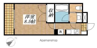 プレステージ立川【3階】の間取り