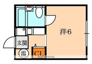 コーポラス禁野【1階】の間取り