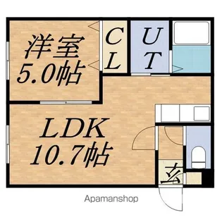 プレシャス5番館【2階】の間取り