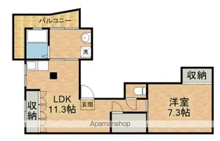 小石川ヒルズ【B11号室】の間取り