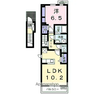 グラン オリエント【2階】の間取り