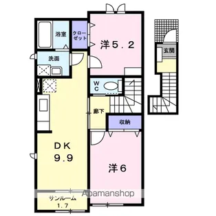 グラン・シャトレーⅣ【2階】の間取り