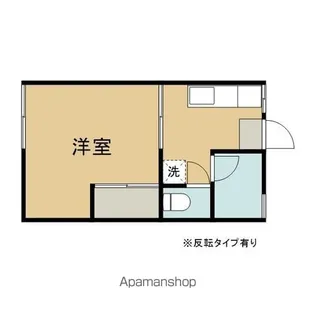 ルミナスアキ【102号室】の間取り