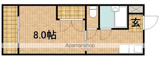 サンルート第2マンション【1階】の間取り