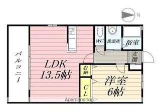 サウスレーブ【2階】の間取り
