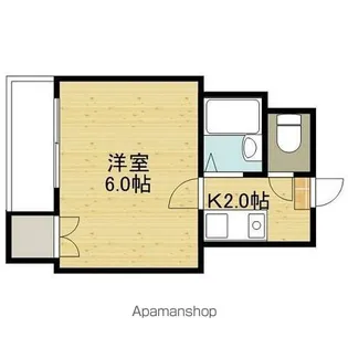 リリーフレジデンス清水町【3階】の間取り