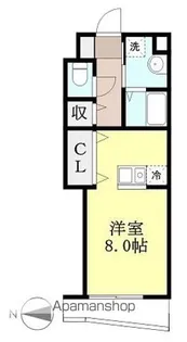 グランデ・ピアッツァ【208号室】の間取り