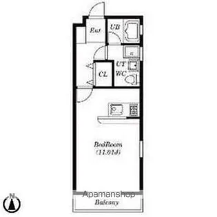 NEST黒川【1階】の間取り