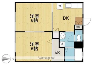 パナハイツ藤崎A【103号室】の間取り