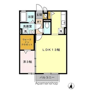 プリマヴェーラ AB【2階】の間取り