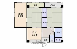 伊予鉄古町ビル【3階】の間取り