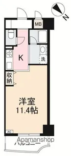 TADコンフォート瀬戸大橋【203号室】の間取り