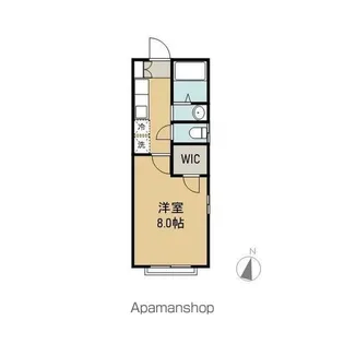 エクセルハイツ【1階】の間取り