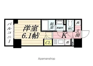 S−FORT鶴見中央【9階】の間取り
