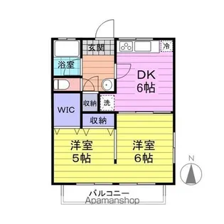 MARUI CORPO【201号室】の間取り