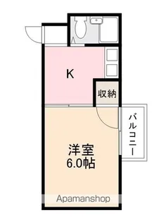 ローズガーデン【2階】の間取り