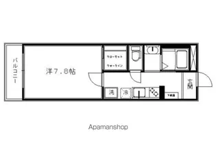 シャーメゾン日暮【105号室】の間取り