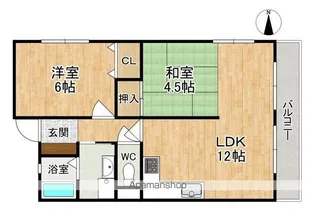 DOMEマツイ【3階】の間取り