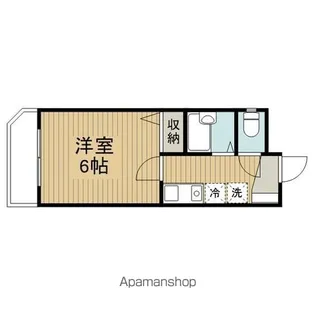 ベルビータ新高円寺【2階】の間取り