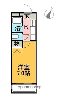 ダイヤモンドコート【305号室】の間取り