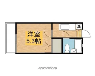 西生田ハイツ【102号室】の間取り