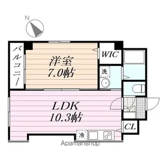 LESFEUILLE(レフィーユ)【4階】の間取り