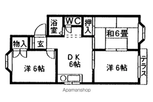 ヴィラ・マルセン【1階】の間取り