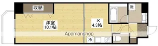 グラシア幟町【6階】の間取り