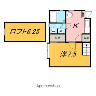 リヴハウス【2階】の間取り