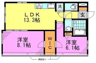 東京都杉並区成田東5丁目【マンション】の間取り