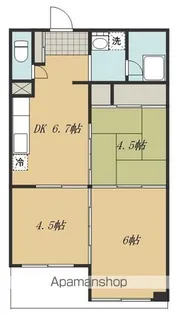 サカエビル【205号室】の間取り