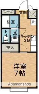 ハイツひまわり【3階】の間取り