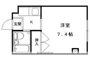 アーバンライフ一号館【4C号室】の間取り