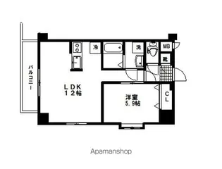 ティンクホームⅡ【3階】の間取り
