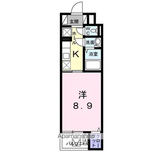 フリーデン ドルフ【4階】の間取り